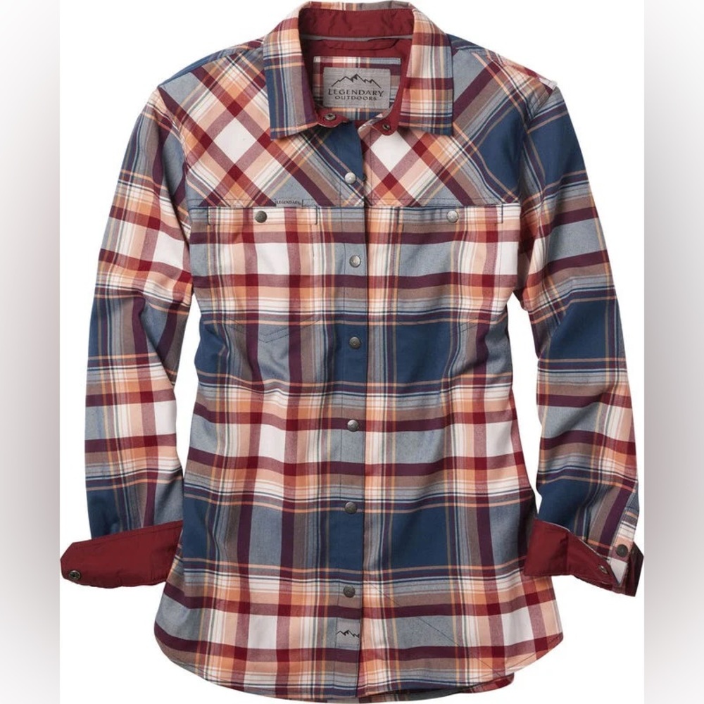 Women's Comfortable Performance Flannel Shirt - image 1